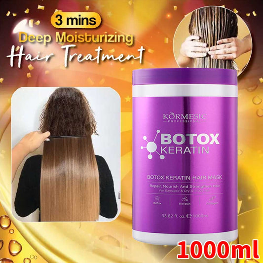KORMESIC 350g Hair Care Botox Keratin Protein Treatment Smoothing and Repairing Botox Keratin Nourishing Repair Hair Mask