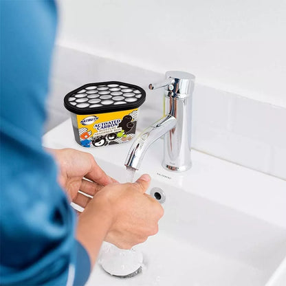 500ML Dehumidifier Moisture Absorber | Removes Odor Deodorizer Charcoal | Odor Remover Air Purifying
