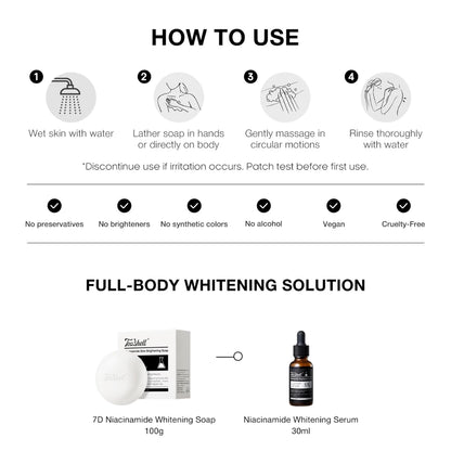 Teashell Niacinamide Skin Brightening Soap