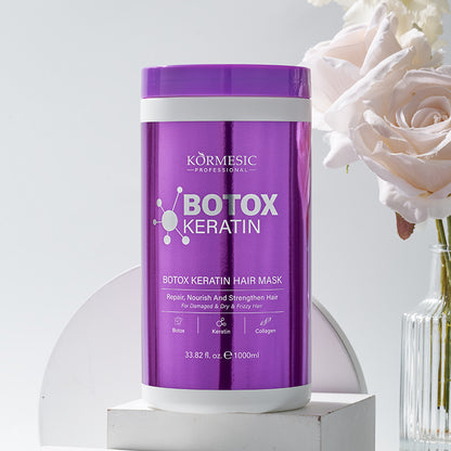 KORMESIC 350g Hair Care Botox Keratin Protein Treatment Smoothing and Repairing Botox Keratin Nourishing Repair Hair Mask