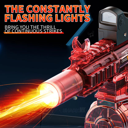 M416 light electric continuous water gun toy continuous electric water spray children's toy light
