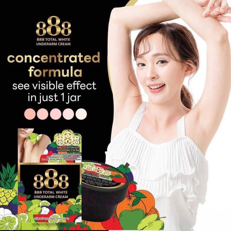 AUTHENTIC FROM THAILAND! 888 UNDERARM CREAM