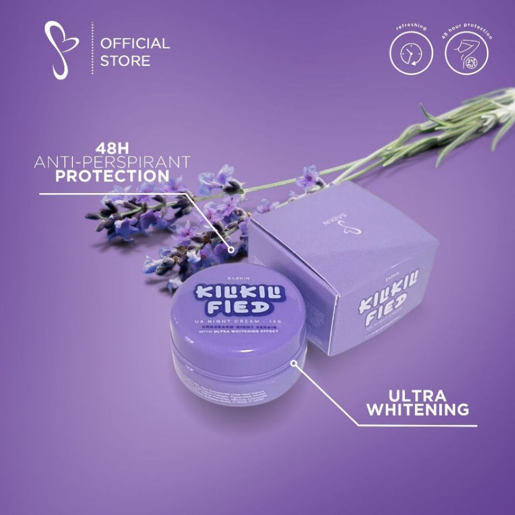 SASKIN KILIKILIFIED UNDERARM WHITENING NIGHT CREAM