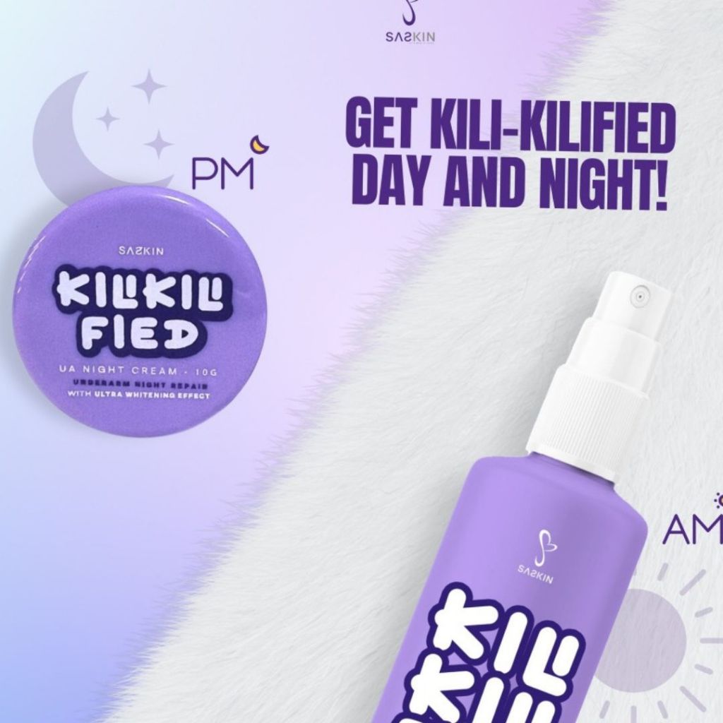 SASKIN KILIKILIFIED UNDERARM WHITENING NIGHT CREAM