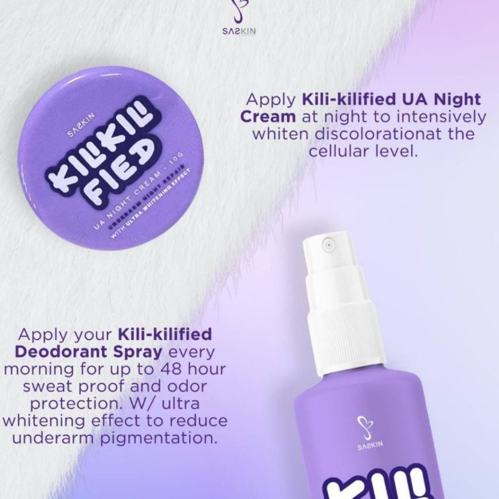 SASKIN KILIKILIFIED UNDERARM WHITENING NIGHT CREAM