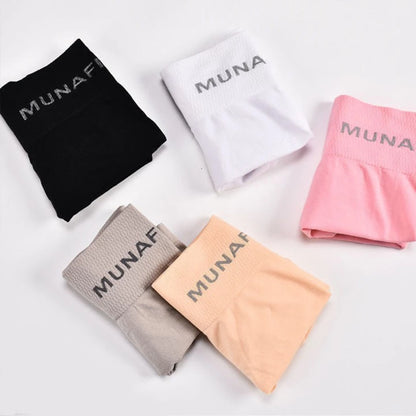 4 Pcs Athletic Short Shaping Stretch Women's Pants Seamless High Waist Underwear Girls Shorts