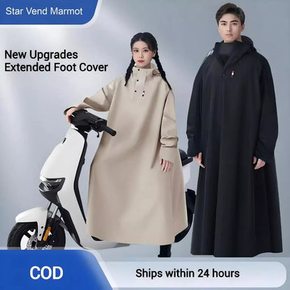 Poncho Raincoat for men heavy duty motorcycle raincoat for adults kapote rain coat makapal