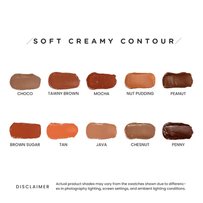 Soft Creamy Contour W/P - DC Formulations 01 all-day natural flush honey nude rose neutral