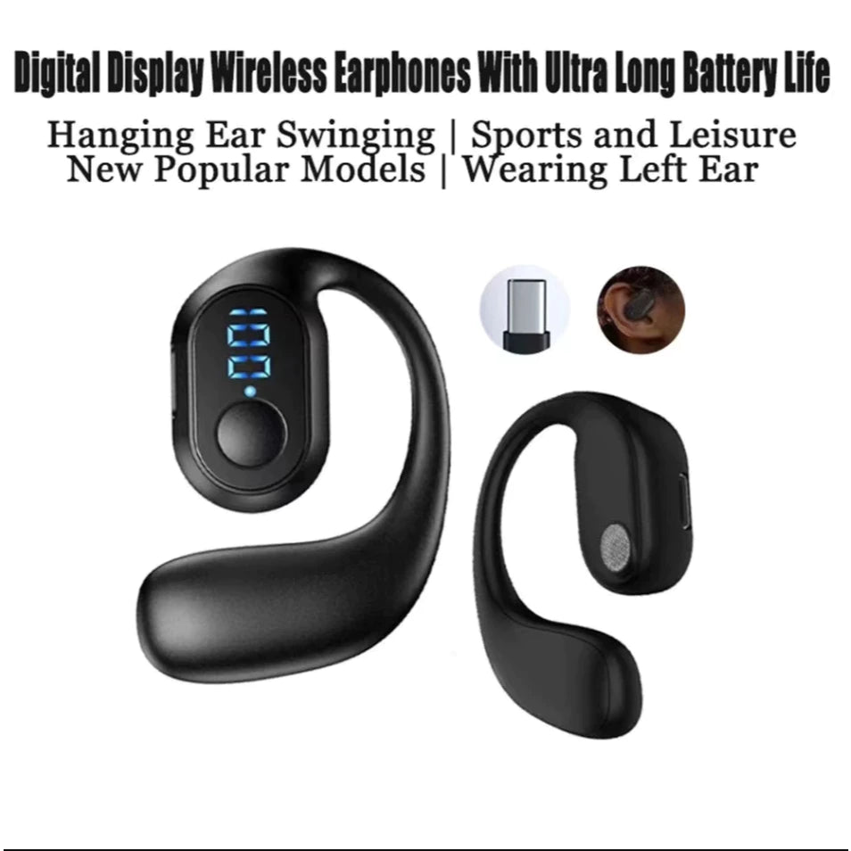 KY2 PRO Single-ear Earbuds Bluetooth Wireless Earphone,TWS Big Capacity Battery with 16H Playback