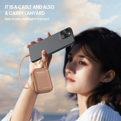 Orashare PCM20 22.5W Super Fast Charge Mini Powerbank 20000mAh Built In Cable Compact and Portable