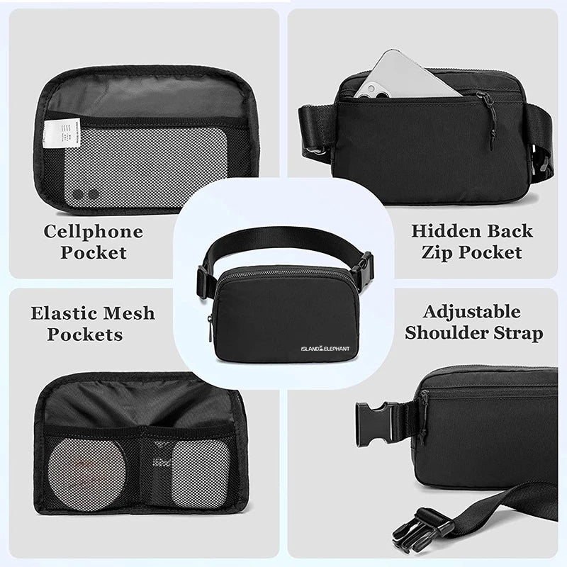 ISLAND ELEPHANT Unisex Sports Waist Bag & Running Belt bag