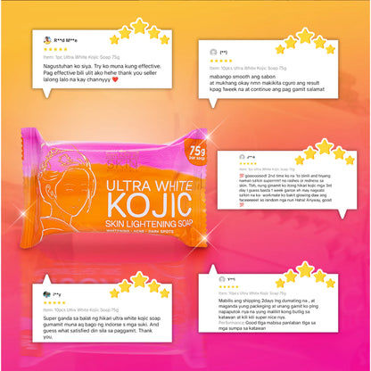 HIKARI Kojic Soap 75g : Brightening Bar for Face & Body