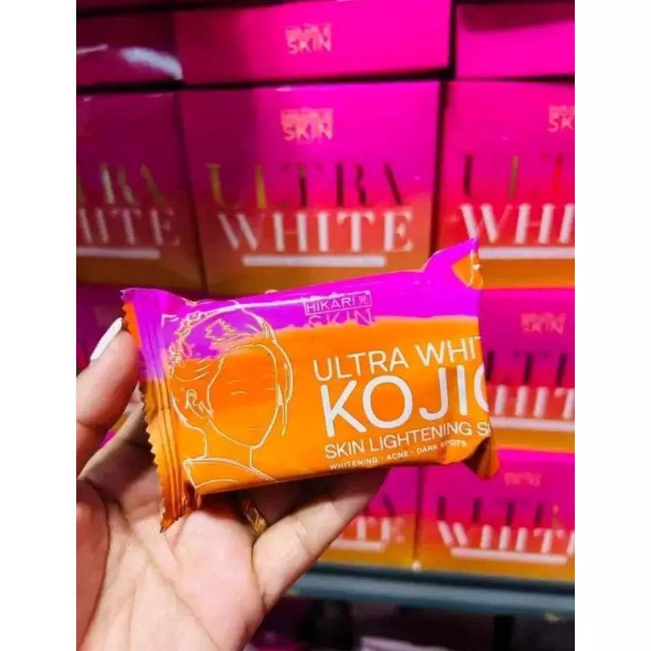 HIKARI Kojic Soap 75g : Brightening Bar for Face & Body