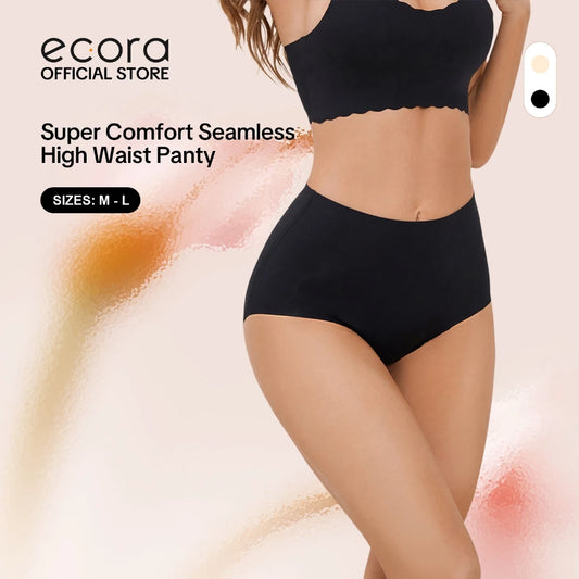 BUY 6 GET 1 ecora | Super Comfort High-waist Seamless Panty, Panty for women, Womenswear