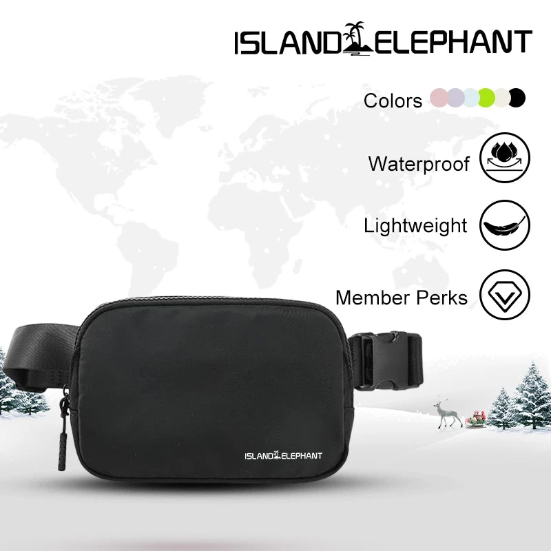 ISLAND ELEPHANT Unisex Sports Waist Bag & Running Belt bag