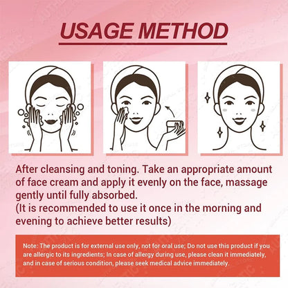 Retinol Cream Dragon Blood Cream Whitening Moisturizing Melasma Remover Ance Freckles Remover 50g