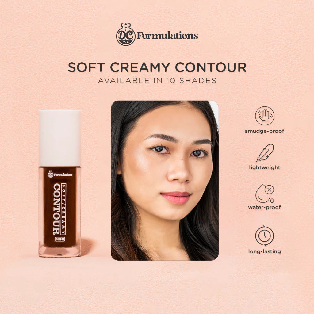 Soft Creamy Contour W/P - DC Formulations 01 all-day natural flush honey nude rose neutral