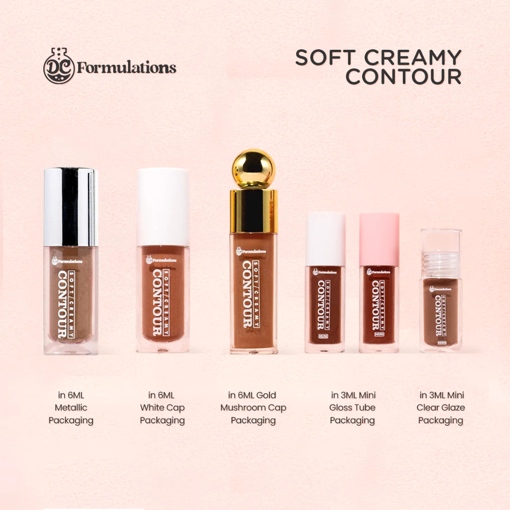 Soft Creamy Contour W/P - DC Formulations 01 all-day natural flush honey nude rose neutral