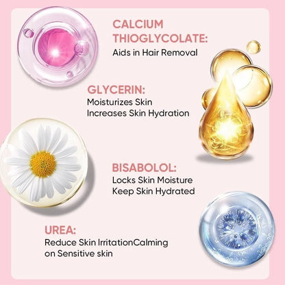 Saludent Gentle Hair Removal Cream Body care Not Stimulating 80g+Nykaa Aloe Whitening Gel