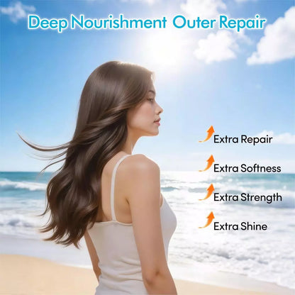 Yusofine Caviar Luxury Hair Mask Premium Deep Repair Keratin Treatment Smooth Shiny Frizz-Free Hair