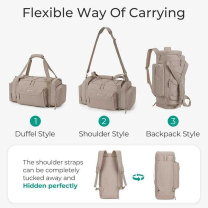 Bagsmart 4-In-1 Gym Bag For Women,Tsa Lightweight Duffle Travel With Shoe Sde