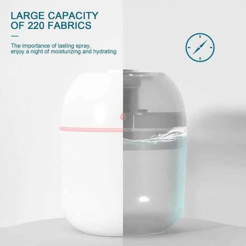 USB Aroma Diffuser Humidifier Sprayer Portable Home Appliance 220Ml Electric Humidifier Desktop