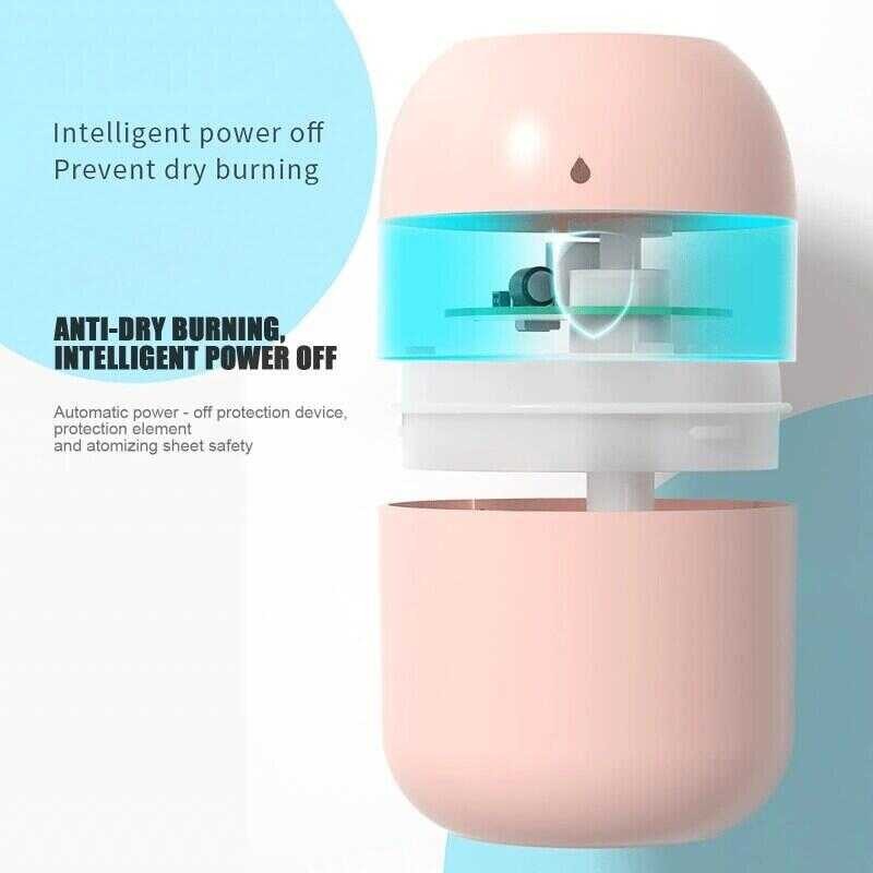 USB Aroma Diffuser Humidifier Sprayer Portable Home Appliance 220Ml Electric Humidifier Desktop