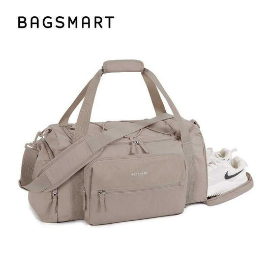 Bagsmart 4-In-1 Gym Bag For Women,Tsa Lightweight Duffle Travel With Shoe Sde