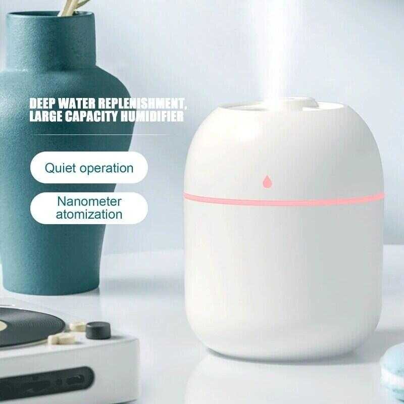 USB Aroma Diffuser Humidifier Sprayer Portable Home Appliance 220Ml Electric Humidifier Desktop