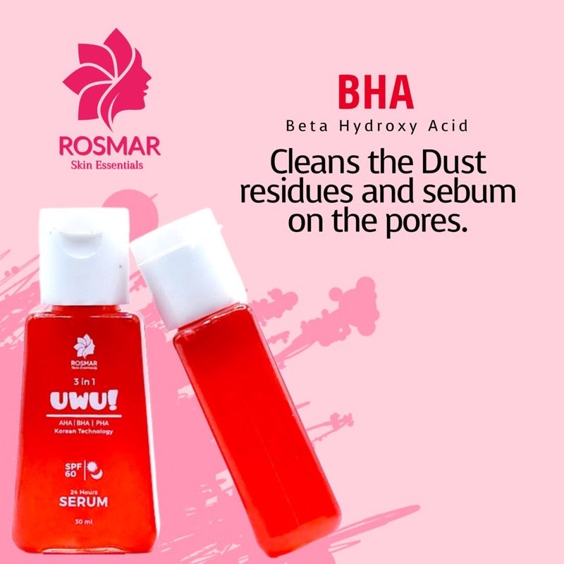 Rosmar UWU 4 in 1 SERUM AHA-BHA-PHA SPF60