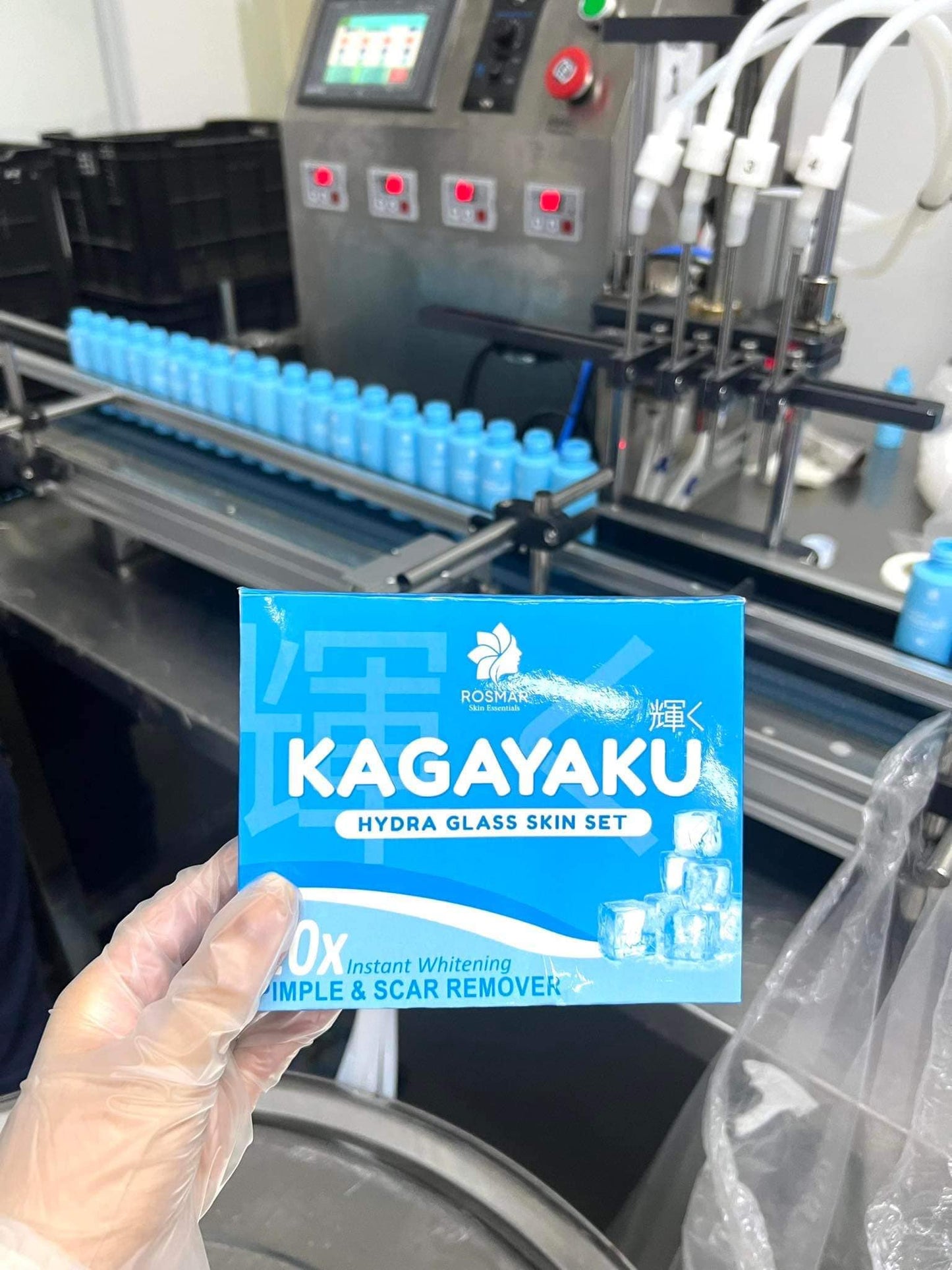 HOT PRODUCT! ROSMAR KAGAYAKU HYDRA GLASS SKIN SET